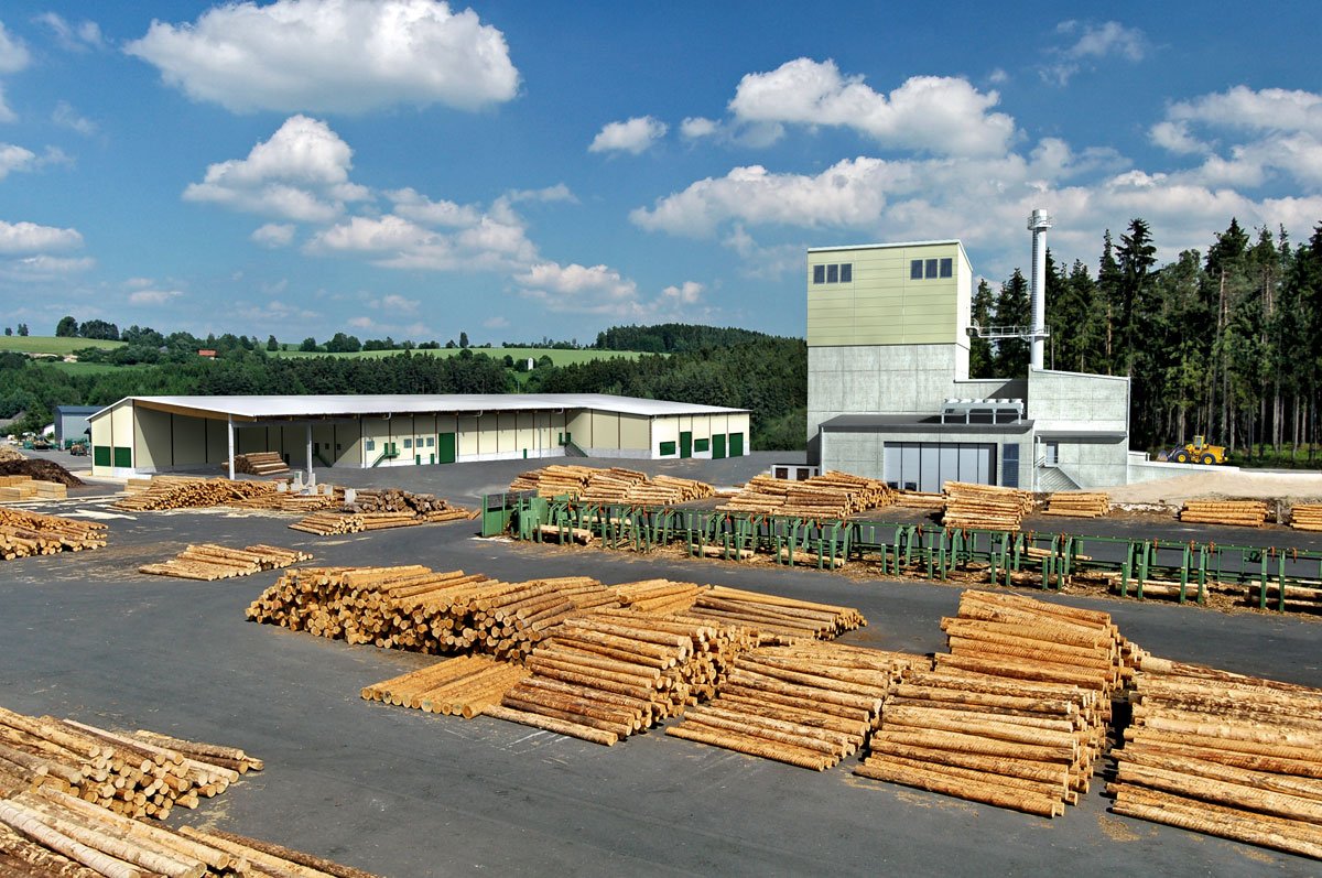 Heizkraftwerk, Ziegler Betzenmühle, Plößberg
